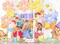 16PCS Daisy Balloons, Boho Flower Balloons Aluminum Foil Groovy Daisy Party Decorations for Birthday Baby Shower Wedding Party (4color,Large*8,Small*8)